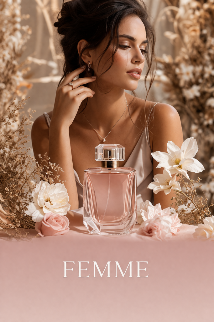 Élégance florale et parfumée